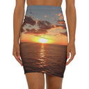 Explore: Florida Sunrise Pencil Skirt