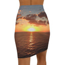 Explore: Florida Sunrise Pencil Skirt