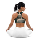 Vibe: Spiritual Incense Padded Sports Bra