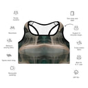 Vibe: Spiritual Incense Padded Sports Bra