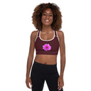 Nature: Victoria Island Dahlia Padded Sports Bra