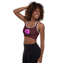 Nature: Victoria Island Dahlia Padded Sports Bra