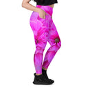 Vibe: Victoria Island Dahlia Leggings Straight Waist with Pockets