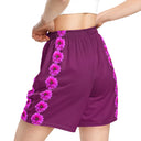 Nature: Victoria Island Dahlia Row Unisex Mesh Shorts