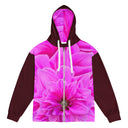 Vibe: Victoria Island Dahlia Unisex Zip Hoodie