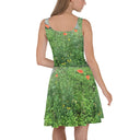 Nature: Loch Ness Poppies Flare Dress