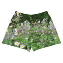 Nature: Historic Scottish Highland Castle Garden Flowers Unisex Athletic Shorts