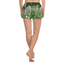 Nature: Historic Scottish Highland Castle Garden Flowers Unisex Athletic Shorts