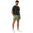 Nature: Historic Scottish Highland Castle Garden Flowers Unisex Athletic Shorts