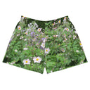 Nature: Historic Scottish Highland Castle Garden Flowers Unisex Athletic Shorts