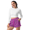 Nature: Victoria Island Dahlia Unisex Athletic Shorts