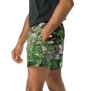 Nature: Historic Scottish Highland Castle Garden Flowers Unisex Athletic Shorts