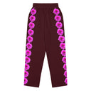 Nature: Victoria Island Dahlia Row Unisex Wide-leg Joggers