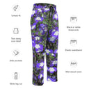 Nature: Irish Noble's Castle Lobelias Unisex Wide-leg Joggers