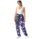 Nature: Irish Noble's Castle Lobelias Unisex Wide-leg Joggers