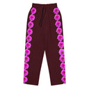 Nature: Victoria Island Dahlia Row Unisex Wide-leg Joggers