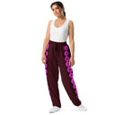 Nature: Victoria Island Dahlia Row Unisex Wide-leg Joggers