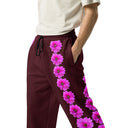 Nature: Victoria Island Dahlia Row Unisex Wide-leg Joggers