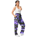 Nature: Irish Noble's Castle Lobelias Unisex Wide-leg Joggers