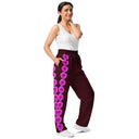 Nature: Victoria Island Dahlia Row Unisex Wide-leg Joggers