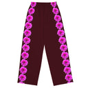 Nature: Victoria Island Dahlia Row Unisex Wide-leg Pants