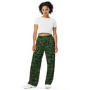 Vibe: Historic Scottish Highland Castle Hedge Unisex Wide-leg Pants