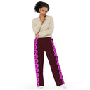 Nature: Victoria Island Dahlia Row Unisex Wide-leg Pants