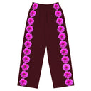 Nature: Victoria Island Dahlia Row Unisex Wide-leg Pants