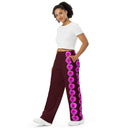 Nature: Victoria Island Dahlia Row Unisex Wide-leg Pants