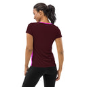 Nature: Victoria Island Dahlia Athletic Tee for Women