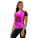 Nature: Victoria Island Dahlia Athletic Tee for Women