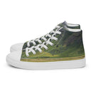 Explore: Scotland's Highland Hills High Top Canvas Shoes for Men