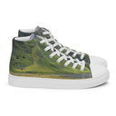 Explore: Scotland's Highland Hills High Top Canvas Shoes for Men