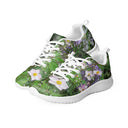 Nature: Historic Scottish Highland Castle Garden Flowers Athletic Shoes for Women