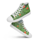 Nature: Loch Ness Poppies High Top Canvas Shoes for Women