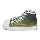 Explore: Scotland's Highland Hills High Top Canvas Shoes for Women