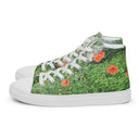 Nature: Loch Ness Poppies High Top Canvas Shoes for Women