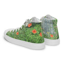 Nature: Loch Ness Poppies High Top Canvas Shoes for Women