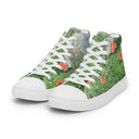 Nature: Loch Ness Poppies High Top Canvas Shoes for Women