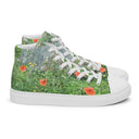 Nature: Loch Ness Poppies High Top Canvas Shoes for Women