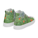 Nature: Loch Ness Poppies High Top Canvas Shoes for Women