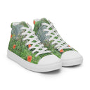 Nature: Loch Ness Poppies High Top Canvas Shoes for Women