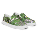 Nature: Historic Scottish Highland Castle Garden Flowers Slip-on Canvas Shoes for Women